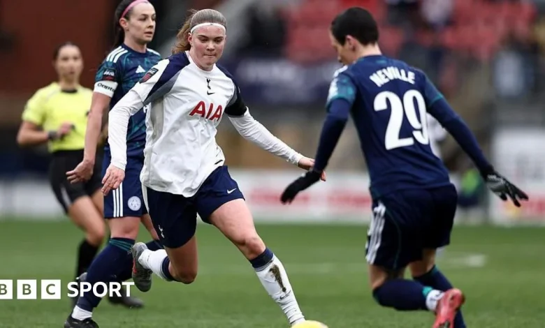 Tottenham 1-0 Leicester City: Signe Gaupset shines as Spurs boost Champions League bid