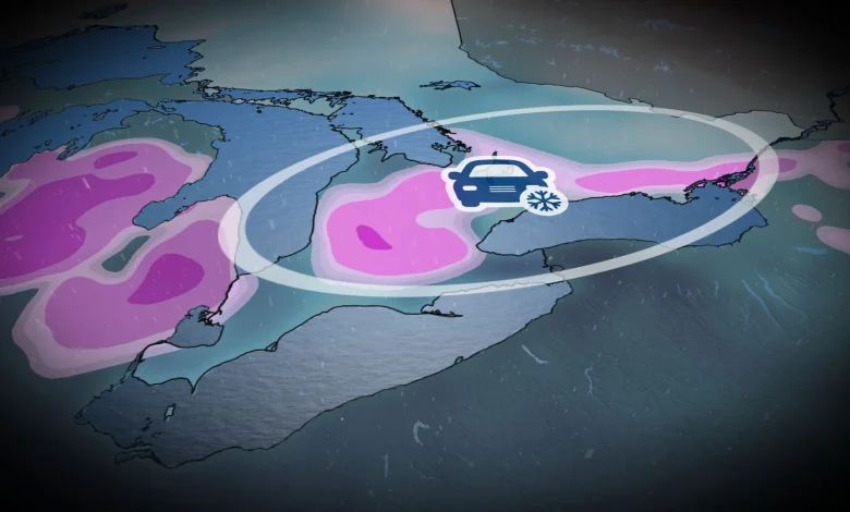 Tough travel possible Tuesday with slippery, messy road conditions