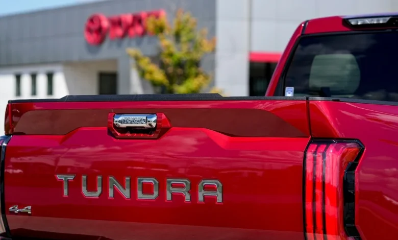 Toyota recalls 162,000 Tundra trucks over faulty screens