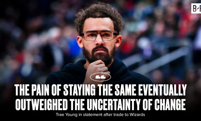 Trae Young Reacts to Hawks-Wizards Trade, 'Never Thought I'd Be Typing This...'