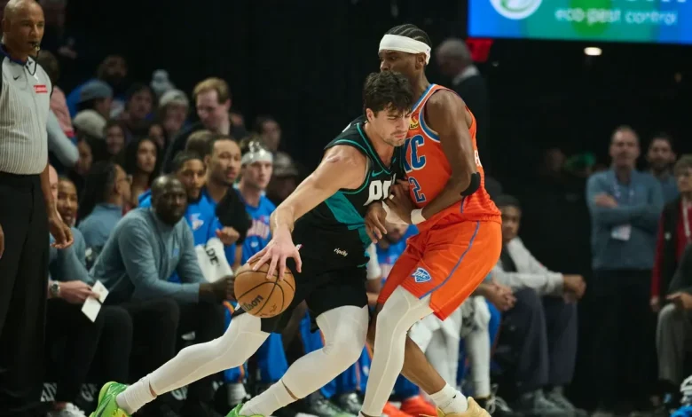 Trail Blazers vs. Thunder: Live updates, highlights for Wednesday's game