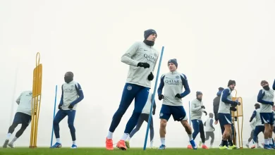 Training on the eve of Inter vs. Bologna