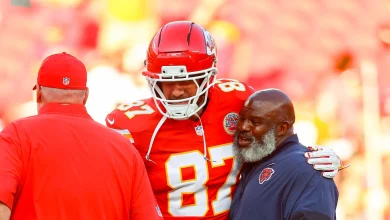 Travis Kelce: I can't wait to see Eric Bieniemy back in the building