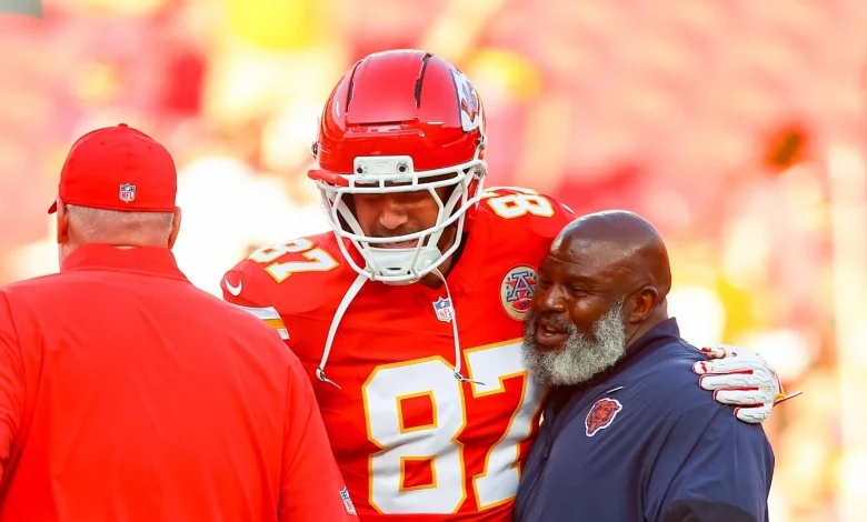 Travis Kelce: I can't wait to see Eric Bieniemy back in the building