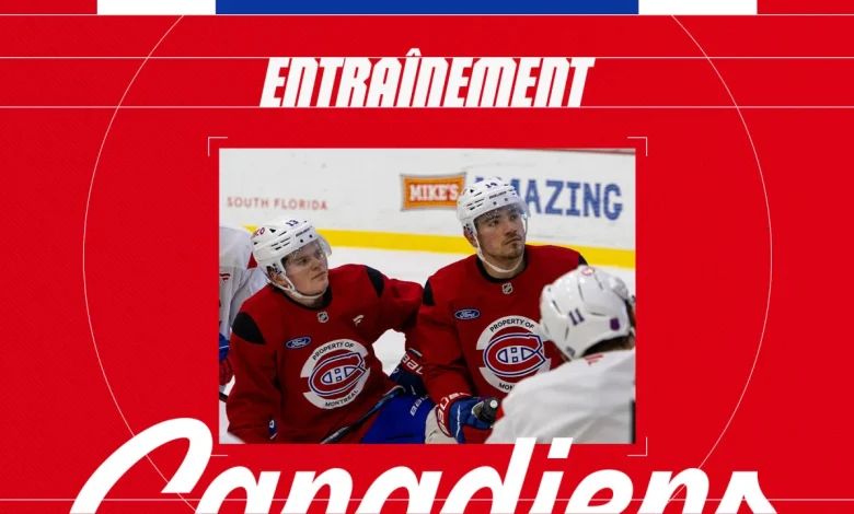 Trios et paires défensives à l’entraînement – 29 déc.