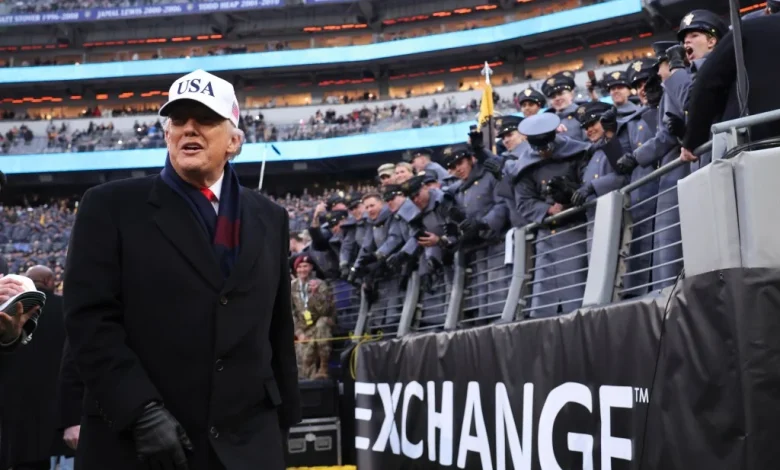 Trump Says He'll Sign Order To Mandate Window For Army-Navy Game