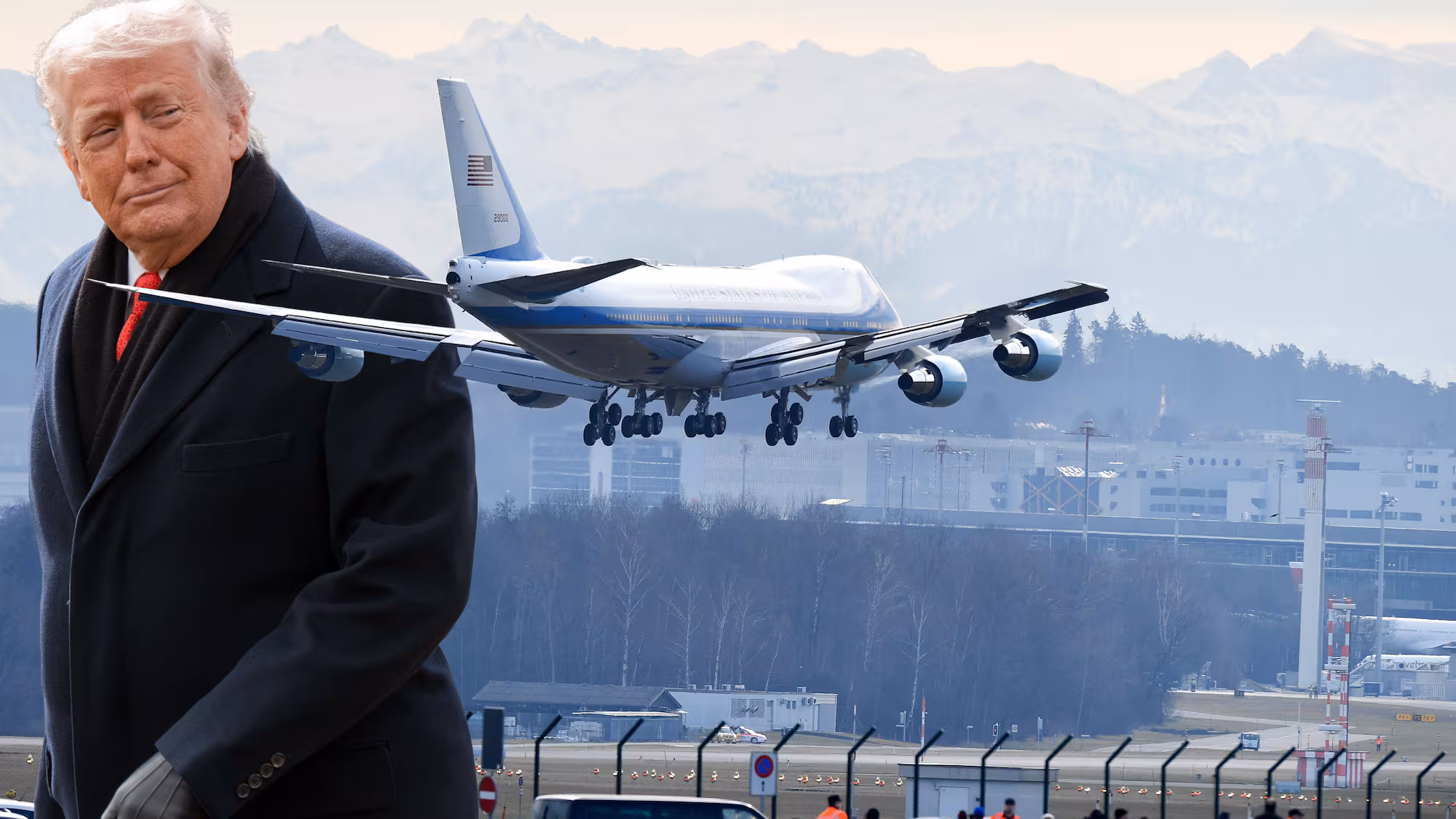 Trump am WEF: Secret Service im Tower von Kloten (B+)