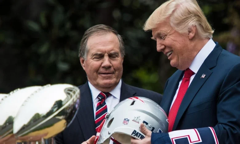 Trump among those outraged by Bill Belichick's Hall of Fame snub: "Should be overturned!"
