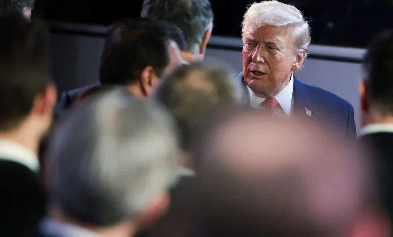 Trump brings his attacks on Somalis onto the world stage at Davos