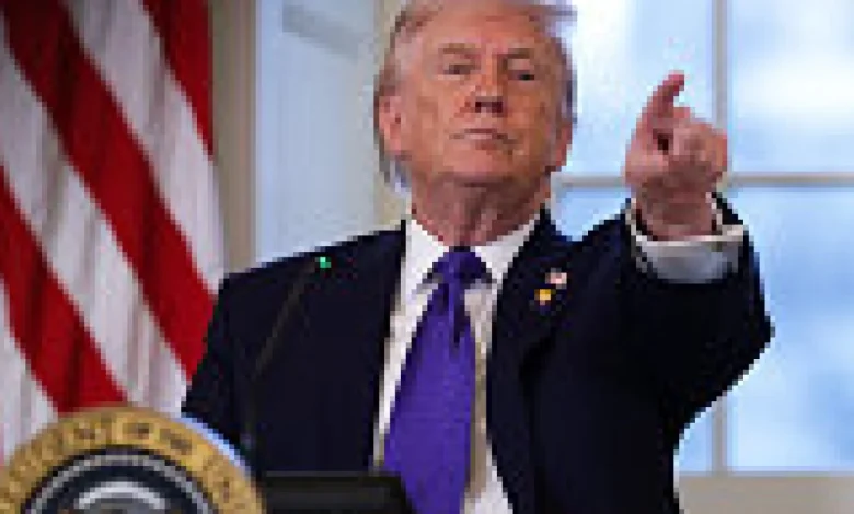 Trump heads to Detroit to give a speech refocusing on the American economy : NPR