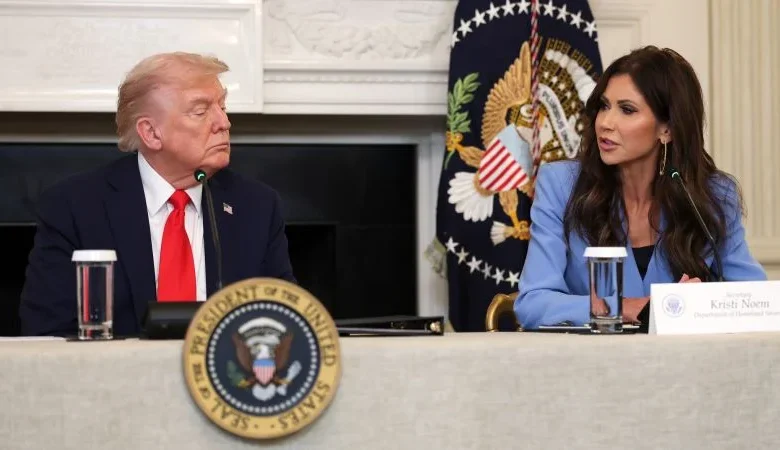 Trump held 2-hour meeting with Noem as his administration grapples with Minneapolis strategy