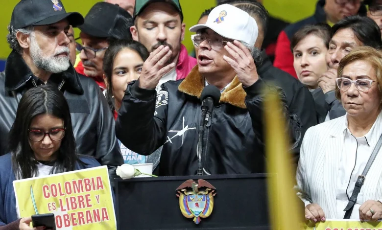 Trump invites Colombian president to White House after threatening his country with military strike : NPR