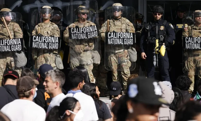 Trump pulls back National Guard from L.A., Newsom claims win