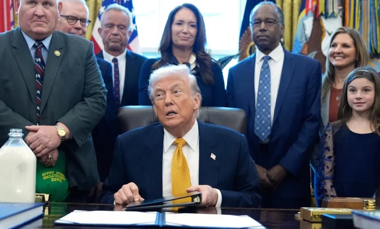 Trump says "killing in Iran is stopping," with "no plan for executions"