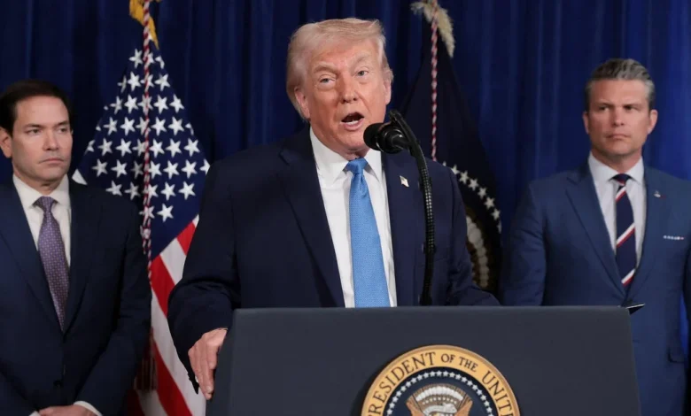 Trump says "we're going to run" Venezuela after Maduro's capture until peaceful transition takes place