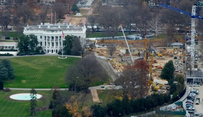 Trump shops for marble for new White House ballroom