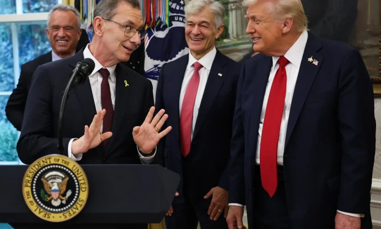 Trump struck deals with 16 drug companies. They're still raising prices : NPR