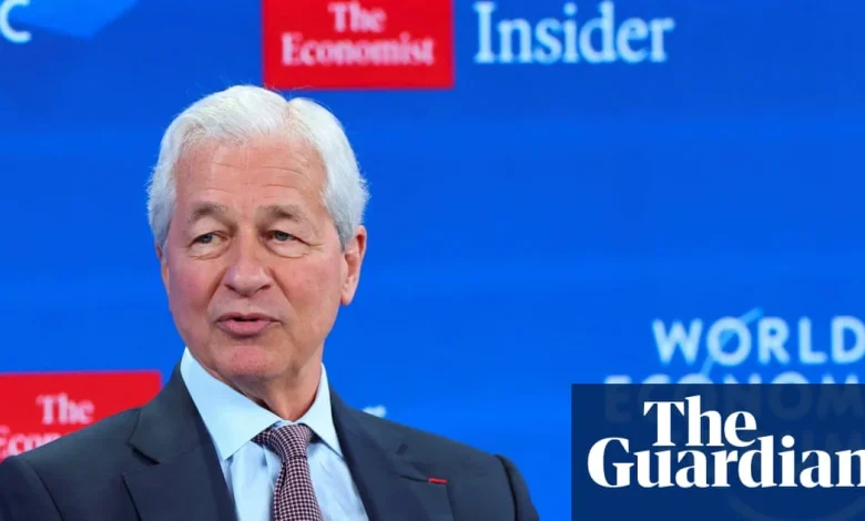 Trump sues JPMorgan Chase and Jamie Dimon for at least $5bn | Donald Trump