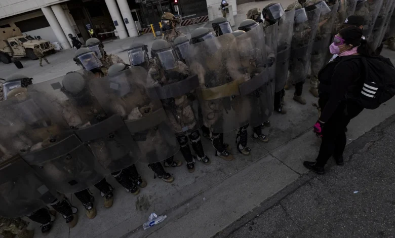 Trump to drop National Guard push in 3 cities : NPR