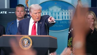 Trump to speak at White House press briefing to mark first year of second term