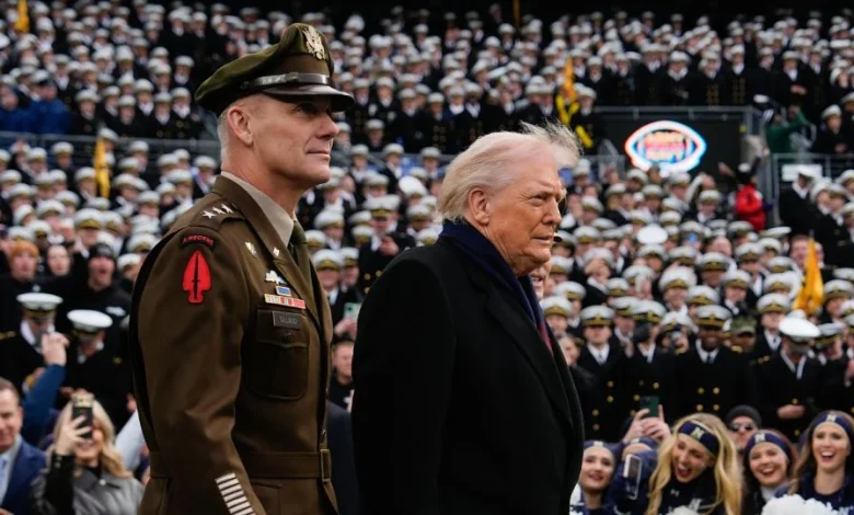 Trump vows executive order to protect Army-Navy game from competing football broadcasts