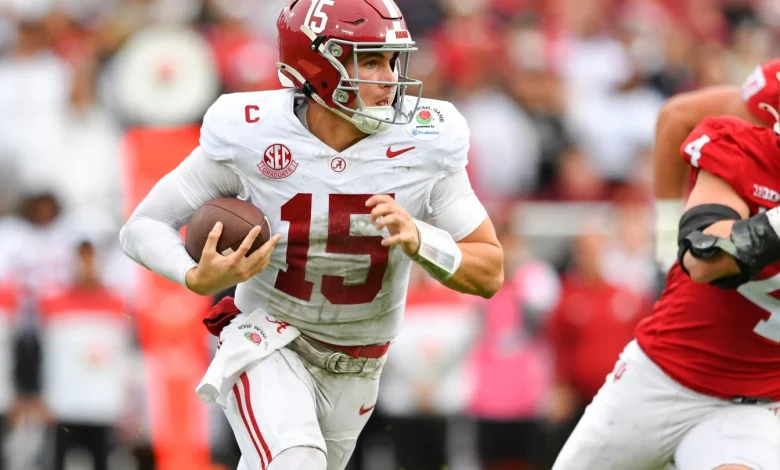 Ty Simpson could have transferred, but didn't want to "tarnish" his Alabama legacy