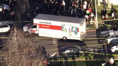 U-Haul truck drives into large crowd in Los Angeles during anti-Iranian regime rally