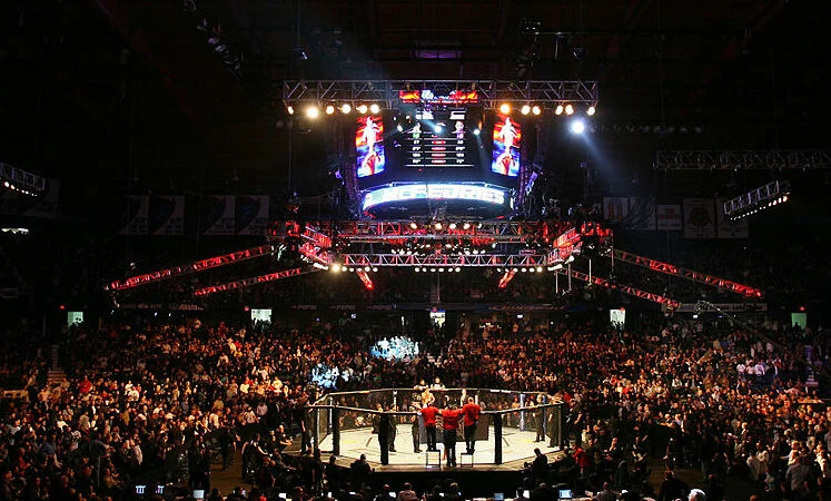 UFC Fighter Passes Out On Stage After Making Weight In Scary Weigh-In Scene