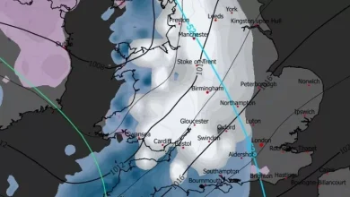 UK weather maps show exactly where snow will fall in Wales as temperatures plummet