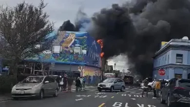 (UPDATING) Huge Fire in Downtown Arcata
