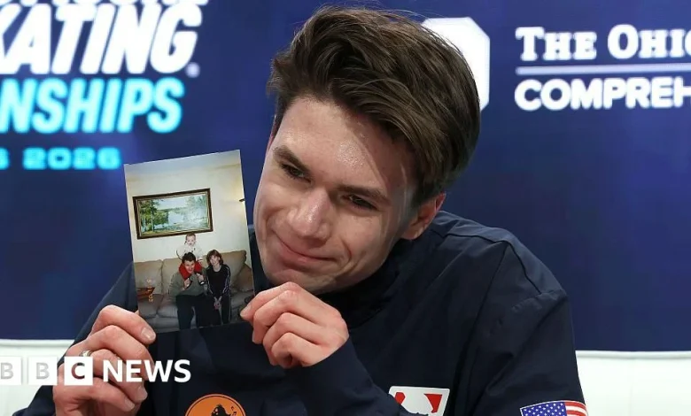 US figure skater whose parents were killed in plane crash heads to Olympics