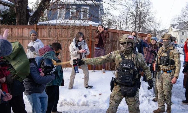 U.S. judge orders federal agents to stop pepper spraying, retaliating against peaceful Minnesota protesters