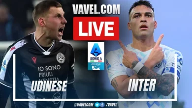 Udinese vs Inter LIVE Score Updates in Serie A Match