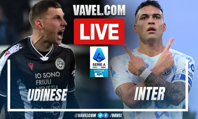Udinese vs Inter LIVE Score Updates in Serie A Match