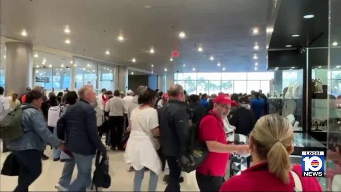 Unattended luggage prompts evacuation at Miami International Airport