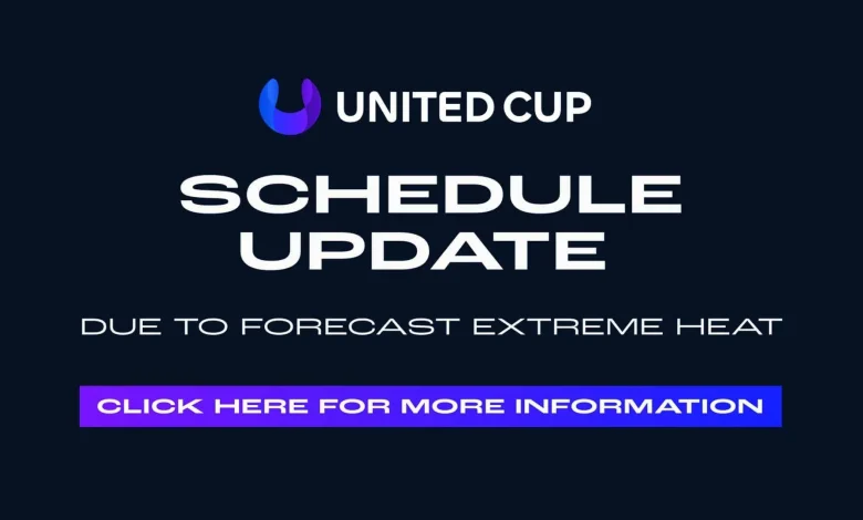 United Cup 2026 Saturday Schedule Update | United Cup | Tennis