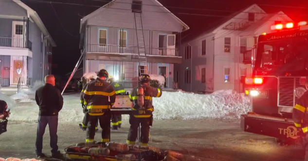 Utica Fire Displaces 8 Residents, Red Cross Assists
