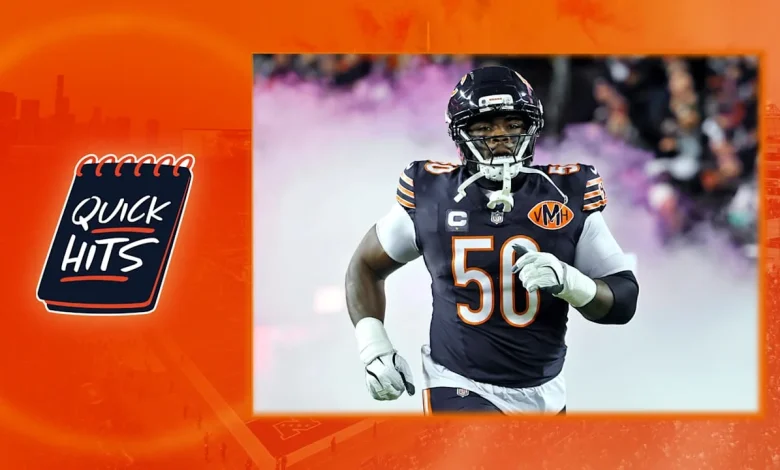 Veteran Grady Jarrett ‘the glue’ for Bears defense