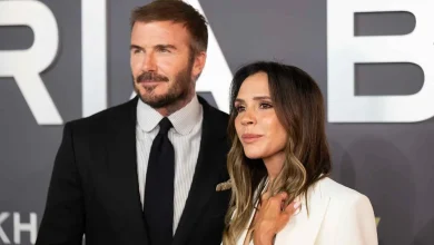 Victoria Beckham Rocks Thigh-High Slit LBD for Outing With David and Kids Harper, Romeo, and Cruz Amid Family Drama