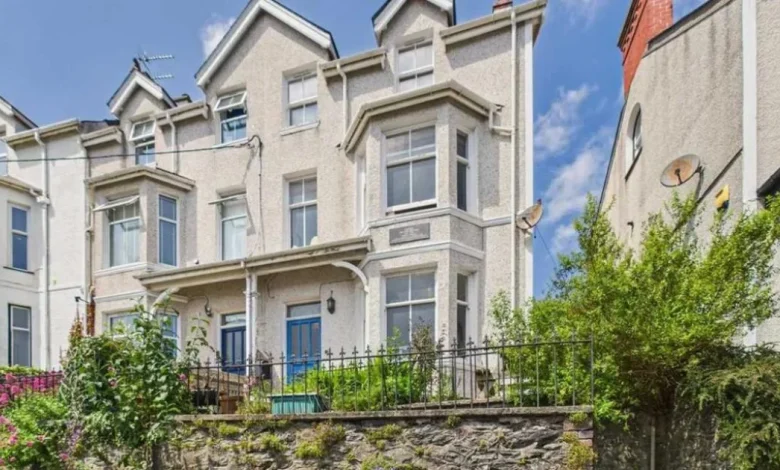 Victorian townhouse with views across Menai Strait on the market for £419,950