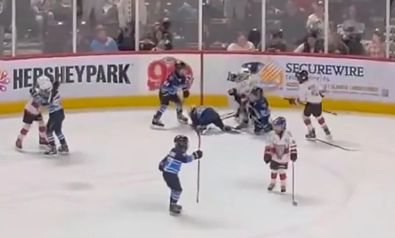Video of children in staged hockey fight in Pennsylvania prompts vow of disciplinary action