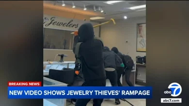 Violent smash-and-grab robbery at Orange County jewelry store leads to crashes, arrests