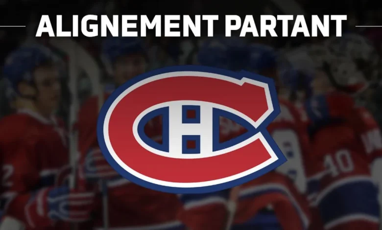 Voici l'alignement du CH ce soir face au Wild