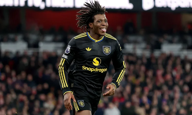 WATCH: Patrick Dorgu scores a screamer to hand Man United the lead