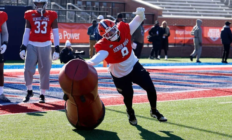 WRs, edge rushers boost NFL draft stock