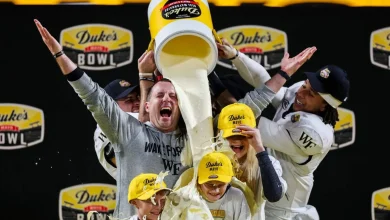 Wake Forest’s Jake Dickert welcomes Duke’s mayo bath as MSU suffers in bowl loss