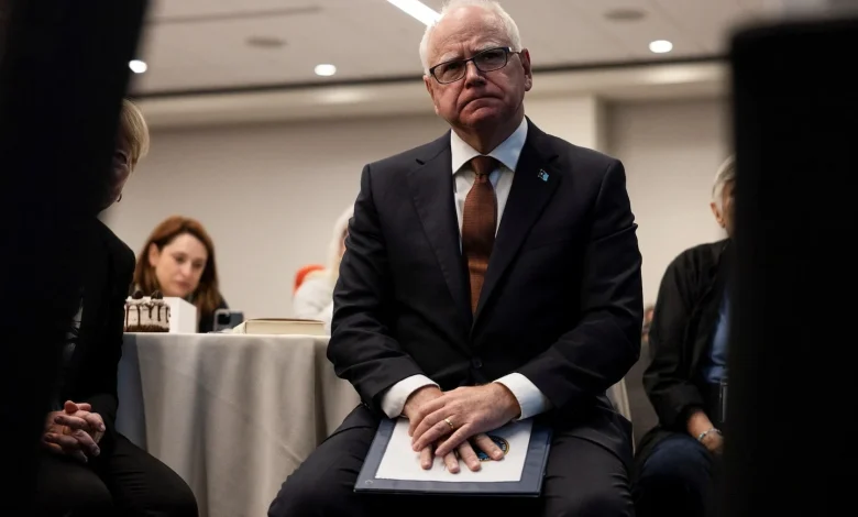 Walz drops bid for reelection as Minn. governor while Klobuchar considers run