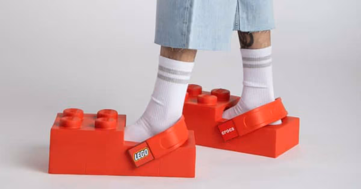 Want to wear LEGO bricks on your feet? Toy company and Crocs announce partnership