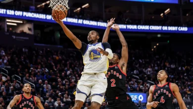 Warriors' Kuminga leaves game vs. Mavericks, ruled out with injury