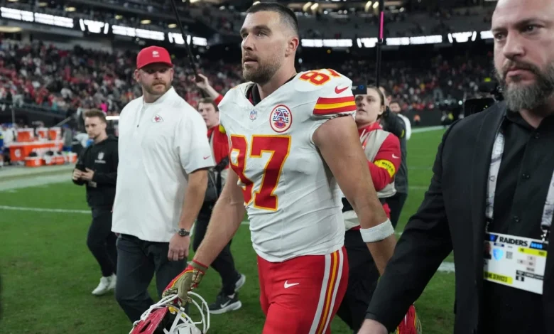 Was it Travis Kelce’s last game? Inside the Chiefs’ locker room after his 2025 finale
